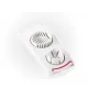 LEIFHEIT Egg Cutter Combi – 2-in-1 Egg Slicer and Wedger, White