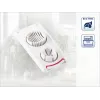 LEIFHEIT Egg Cutter Combi – 2-in-1 Egg Slicer and Wedger, White