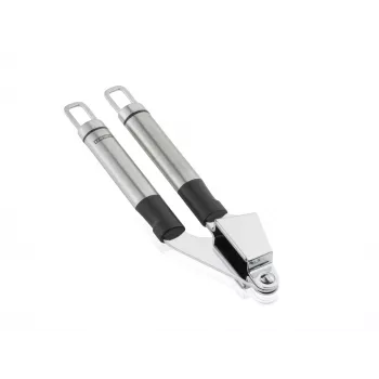 LEIFHEIT Garlic Press ProLine Stainless Steel with Integrated Cleaning Tool