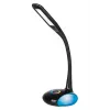 Activejet AJE-VENUS RGB Black LED Desk Lamp with RGB Base, 7W Main Light, 3W RGB Base, 400lm, 3000K/4500K/6000K, Touch Control, Flexible Arm
