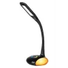 Activejet AJE-VENUS RGB Black LED Desk Lamp with RGB Base, 7W Main Light, 3W RGB Base, 400lm, 3000K/4500K/6000K, Touch Control, Flexible Arm