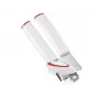 LEIFHEIT Can Opener Lifty Manual Top-Cut with Ergonomic Handle, Stainless Steel Blade, White/Grey