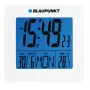 Blaupunkt CL02WH White LED Alarm Clock with FM Radio, Dual Alarm, USB Charging, Temperature Display