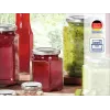 LEIFHEIT Hexagonal Glass Jar 770ml with Airtight Metal Lid