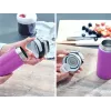 LEIFHEIT Thermos Flip 350 ml Purple Vacuum Insulated Bottle