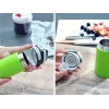LEIFHEIT Thermo Mug Flip 350ml Green - Double-Walled Vacuum Insulated Travel Mug, Leak-Proof, 360° Drinking