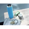 LEIFHEIT Thermos Flip 600ml Light Blue Vacuum Insulated Stainless Steel Bottle