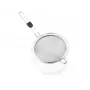 LEIFHEIT ProLine Strainer Ø20 cm Stainless Steel Fine Mesh Sieve with Ergonomic Handle, Dishwasher Safe, Hanging Loop, Resting Hook