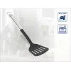 LEIFHEIT Sterling Nylon Spatula with Stainless Steel Handle, 33 cm, Black/Silver