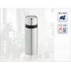 LEIFHEIT Thermos Coco 0.75L Vacuum Insulated Flask, Stainless Steel with Glass Inner, Silver