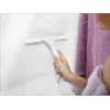 LEIFHEIT Cabino 24cm Shower Squeegee with Suction Hook, White/Grey