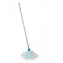 LEIFHEIT Classic Mop with 140 cm Steel Handle and Absorbent Viscose Head