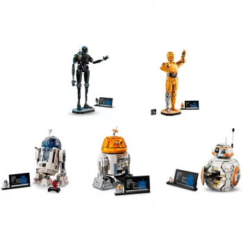 LEGO Star Wars Droid Bundle (BB-8, R2-D2, BB-9E) App-Enabled Robotic Droids