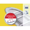 LEIFHEIT Ironing Board Cover Fasteners (4-Piece Set, White, Elastic Straps with Clips)