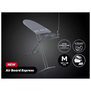 LEIFHEIT Air Board Express M Ironing Board Black 120x38cm