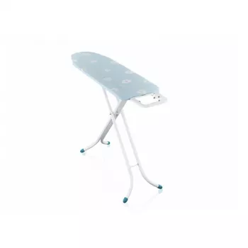 LEIFHEIT Ironing Board Classic M Compact 120x38cm with Cotton Cover and Fixed Iron Rest