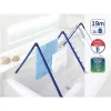 LEIFHEIT Pegasus Bath 190 Extendable Bathtub Clothes Dryer 19m White/Blue