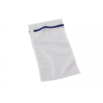LEIFHEIT Clothes Washing Net Set 3pcs – Tear-Resistant Laundry Protection Bags with Zipper Guard, White, 3 Sizes