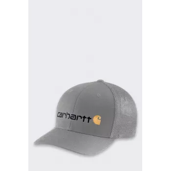Carhartt Rugged Flex Oakland Cap Asphalt - Stretch Cotton Baseball Cap with FastDry Sweatband