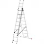 HAILO ProfiStep Combi Ladder Aluminium 3x9 Steps