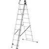 HAILO ProfiStep Combi Ladder Aluminium 3x9 Steps
