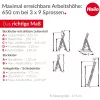HAILO ProfiStep Combi Ladder Aluminium 3x9 Steps