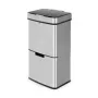 HAILO Öko Vario XL Waste Sorting System, 2x25L, Stainless Steel