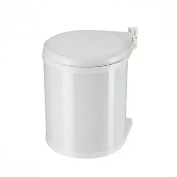 HAILO Recessed Waste Bin Compact-Box M 15L White