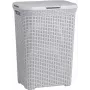 Curver Natural Style Laundry Basket 60L Light Grey