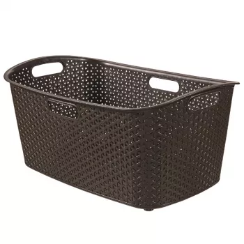 CURVER My Style Laundry Basket 47L Dark Brown 60x39x28cm