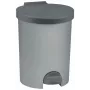 CURVER Pedal Bin 15L Stainless Steel Silver Soft-Close Rectangular