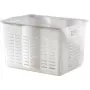 Curver Alfa XL Transparent Rectangular Storage Basket 43x31.4x25.8cm 35L