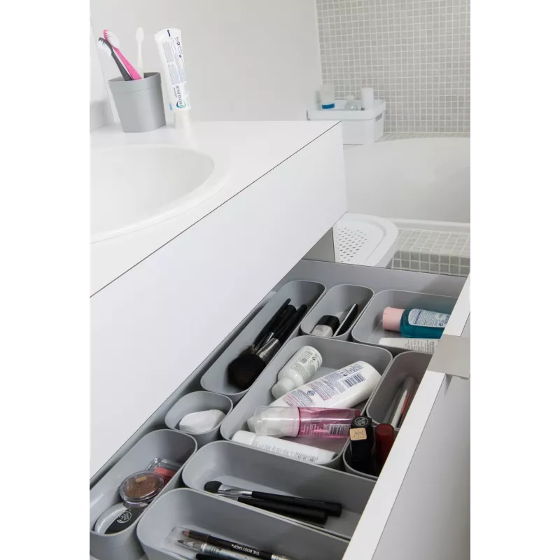 CURVER Infinity Recycled XL Storage Basket 23x15x5 cm Grey