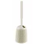CURVER Knit Toilet Brush with Holder, White, Ø14x43 cm