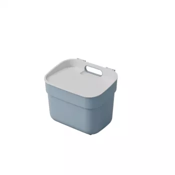 CURVER Ready To Collect 5L Recycling Bin Blue/Light Grey