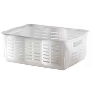 Curver Alfa L Storage Basket 40.6 x 30.4 x 15.6 cm Transparent