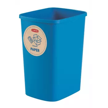 Curver Deco Flip Bin Recycling Bin Set 3x10L Blue Green Yellow