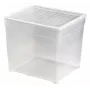 CURVER Textile Box with Lid 33L Transparent 39.5x34.2x34.3cm