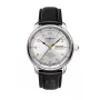 Zeppelin Mediterranee Men's Swiss Quartz Watch 96641, 40mm, Beige Dial, Brown Leather Strap
