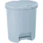 Curver Pedal Bin 25L Round Grey with Soft-Close Lid