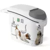 CURVER Pets Life Dog Food Storage Container 15L Anthracite