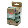 Curver Smart Eco To Go Round Sauce Cups 3-Piece Set, 0.08 L Each, Soft Green