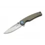 Boker Magnum Shark Knife 01SC007 Folding Knife 440A Steel G-10 Handle Black
