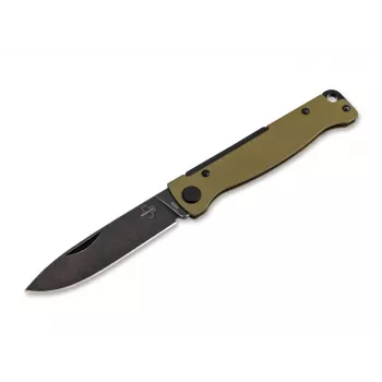 Böker Plus Atlas OD Green 12C27 Folding Knife