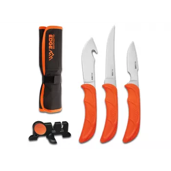 Outdoor Edge WildLite Roll Pack Set 8-Piece Game Processing Kit