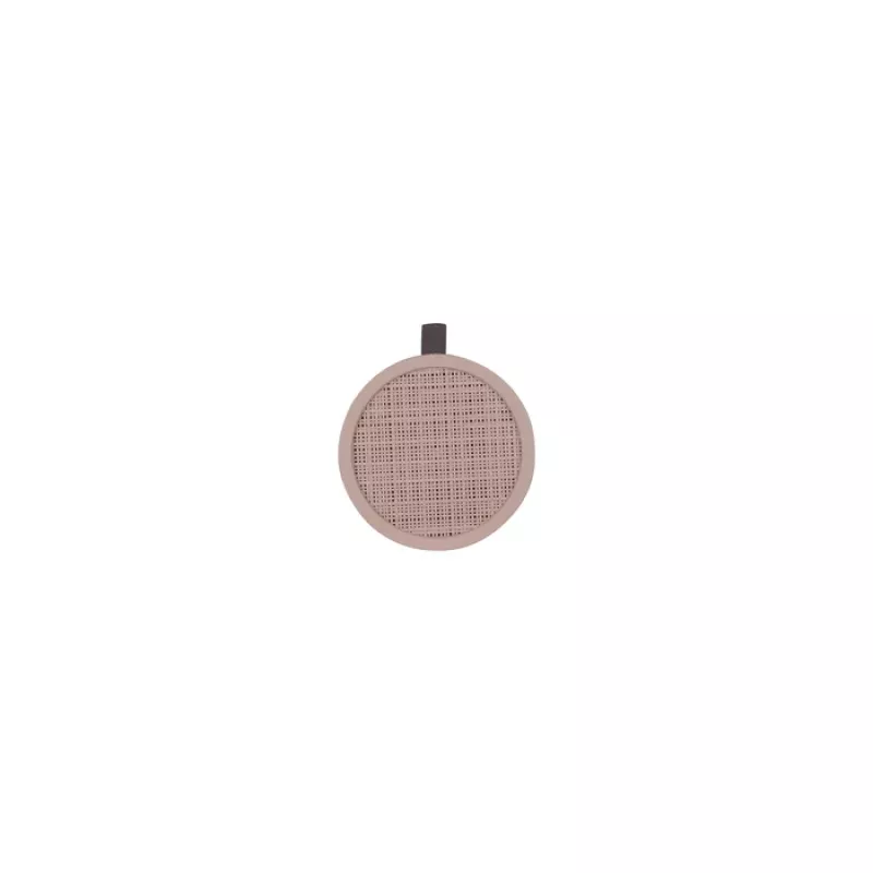 CURVER Jute Round Storage Basket with Lid 2L Pink 17x13cm