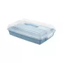 CURVER Smart To Go Rectangular Cake Transport Box 45 x 29.5 x 11.1 cm Blue