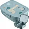CURVER Snap Box Rectangular Food Storage Container with Divider 1.8L Blue-Grey