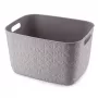 Curver Softex L Storage Basket 19L Grey-Brown 37.9x29.2x22.1cm