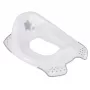 KEEEPER Toilet Training Seat with Anti-Slip Function Ewa Stars, White